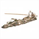 37078 Skeleton Incense Burner Holder