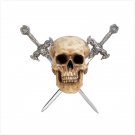37079 Skull with Two Metal Swords