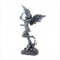 37083 Black Evil Angel Figurine