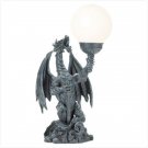 37134 Dragon with Globe Table Lamp