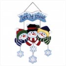 34754 Let It Snow Snowman Family