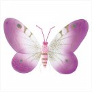 37259 Pink Butterfly Wall Decor
