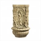 37279 Lady and Cherubs Wall Fountain