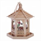 34726 Stained Glass Gazebo Birdfeeder