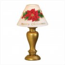 35756 Poinsettia Candle Lamp