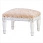 34711 Floral Fabric Padded Footstool