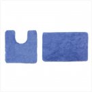 37726 Bath Mat Set - Navy Color