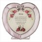33745 Heart-Shaped "Mother" Plaque and Candle Holder
