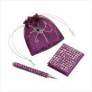33534 Beaded Pen and Notebook Set