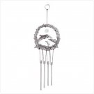 31194 Dolphins Wind Chimes With Stone