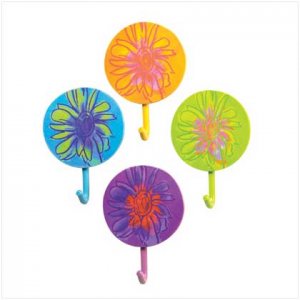 41214 Abstract Flower Hooks