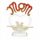 38040 Mom Glass Doves Figurine