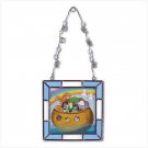 38127 Stained Glass Noah's Ark Frame