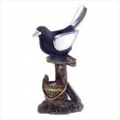 38185 Metallic Bird Figurine