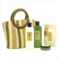 38066 Coconut Lime Bath Set with Tote Bag