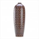 38388 Mocha Scrollwork Vase