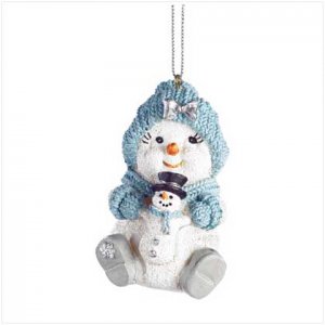 38327 Powderpuff Ornament