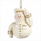 37226 Snowberry Cuties Air Force Ornament