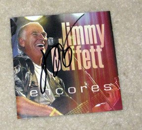 JIMMY BUFFETT autographed SIGNED New CD Cover !