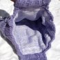 Hand Knit Purple Purse with Matching Wallet