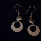 Mercury Dime Dangle Flat Silver Earring