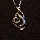 SSP-2-W/CHN- Silver Pendant w/ chain