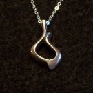 SSP-1-W/CHN - Sterling Silver Pendant w chain