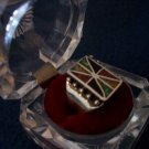 SSBDR-1-CI/SZ8 - Sterling Silver Ring w/ beads