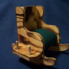 PCRC-1-G - Pin Cushion Rocking Chair / Green