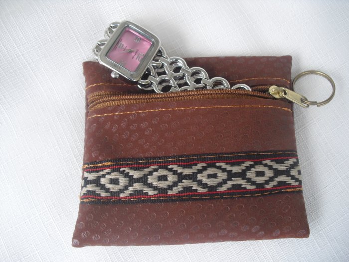 Mini Wallet pouch to carry jewelry when traveling