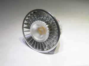 1 X 6W GU10 100~240Vac Warm White 30&Acirc;&deg; LED Bulb Super Bright at 350Lm