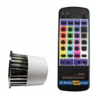 RGB MR16 Mulit-Color Change LED Light Bulb + Big Remote Control