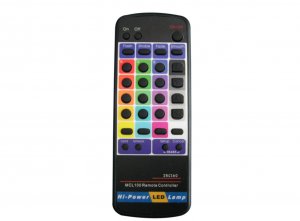 Big Remote Control for RGB Multi Color Change LED Liight Bulb