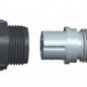 3 pcs 190A 2P IP68 Soldering Type Waterproof Electrical Circular Cable Connector