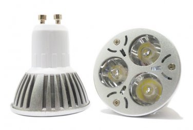 10 X 5W GU10-1W3 30&Euml;� High Power LED Bulb 100~240VAC-M1