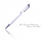 Crystal pen with Swarovski elements  - White
