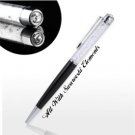 Crystal pen with Swarovski elements  - Black