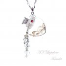 AK Fragrance essential oil bottle jewelry-Turandot (white)
