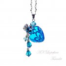 AK Fragrance essential oil bottle jewelry-Turandot (blue)