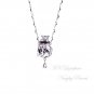 AK Fragrance essential oil bottle jewelry-Naughty Princess (silver)