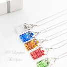 AK Fragrance essential oil bottle jewelry-The Square(blue)