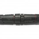 1pc 190A 2P IP68 Soldering Type Waterproof Electrical Deck Plug Circular Cable Connector