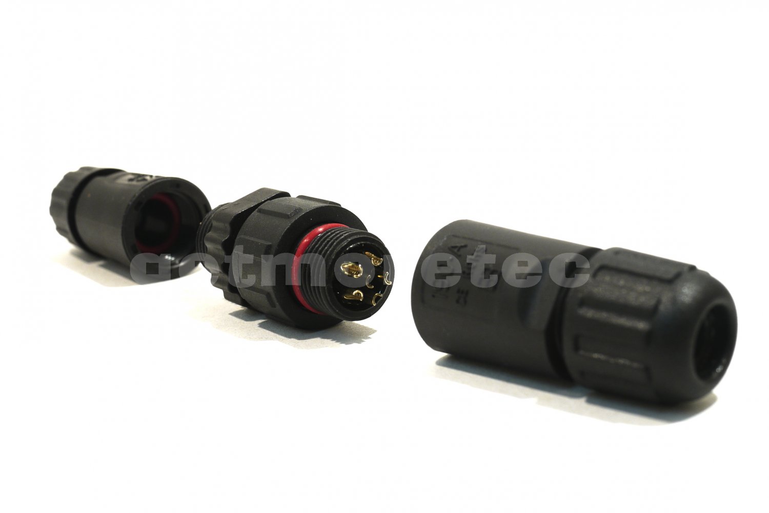 1pc 190A 6P IP68 Soldering Type Waterproof Electrical Deck Plug