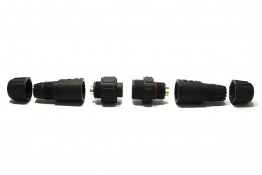 1pc 190A 5P IP68 Soldering Type Waterproof Electrical Deck Plug Circular Cable Connector
