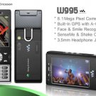 New Sony Ericsson w995 Black Unlocked AT&T Tmobile Fido Vodafone World Phone