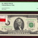 PCGS 64PPQ 1976 $2 First day & Postmark