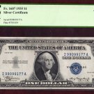 PCGS 64PPQ 1935 PLAIN Silver certificate (I99099177A)