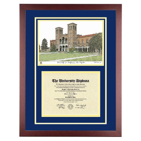 University of California UC Los Angeles Diploma Frame w/ UCLA Artwork ...