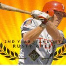 1995 Ultra Second Year Standouts #3 Rusty Greer 1995 Ultra Second Year Standouts #3 Rusty Greer