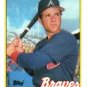 1989 Topps 327 Mark Lemke RC
